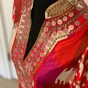 💋Tory Burch💋 silk Tunic top✨